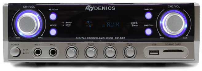 데닉스 블루투스 미니 앰프, DY-302
