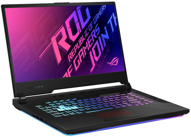 에이수스 2020 ROG Strix 15.6, 블랙, 코어i5 10세대, 512GB, 8GB, Free DOS, G512LI-HN061