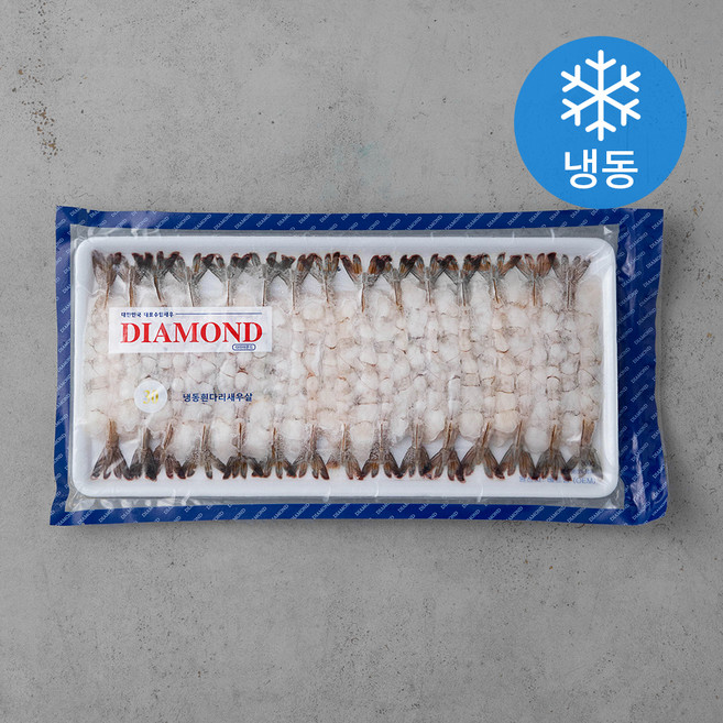 DIAMOND 냉동 흰다리 새우살 30마리 (냉동), 300g, 1팩