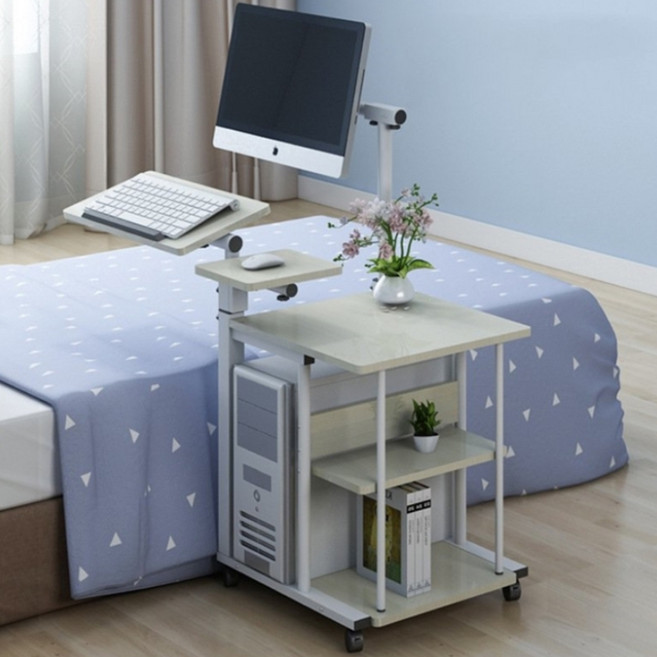 가팡 원목 컴퓨터 책상 14번, 혼합색상