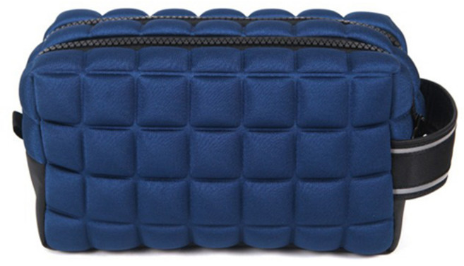 PGA투어 네오프렌 엠보 골프 파우치, 네이비, 1개