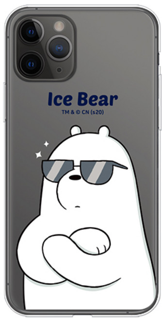 위베어베어스 와일드 클리어 젤리 휴대폰 케이스