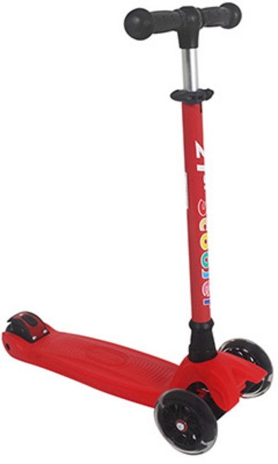 21st 뉴 컬러 페인팅 탈부착식 아동용 킥보드, 레드, 1개