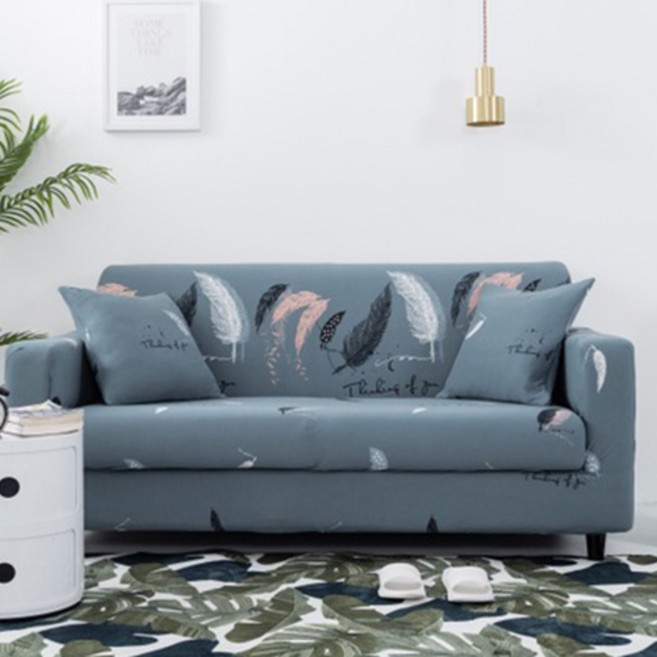 더플로우 사계절용 부드러운 프린팅 소파 커버, 10, 1개