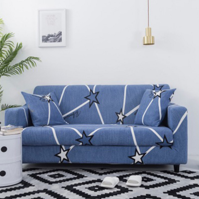 더플로우 사계절용 부드러운 프린팅 쿠션커버 2p