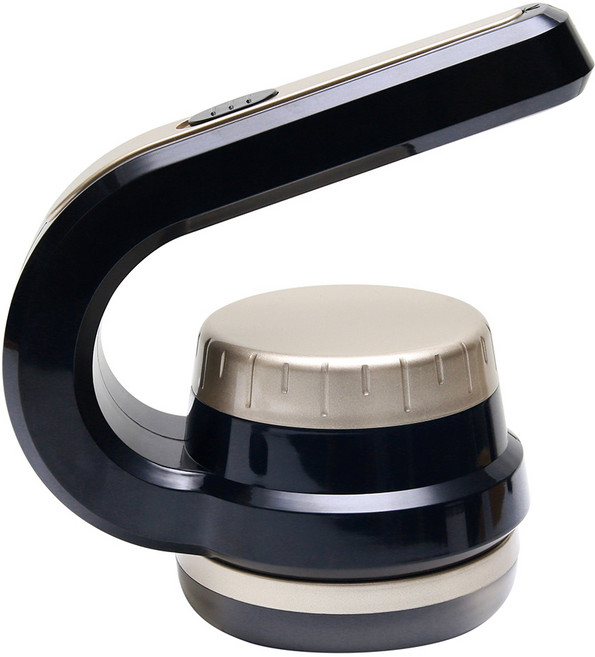 브로브 건전지식 보풀제거기, br-100, 블랙 + 골드