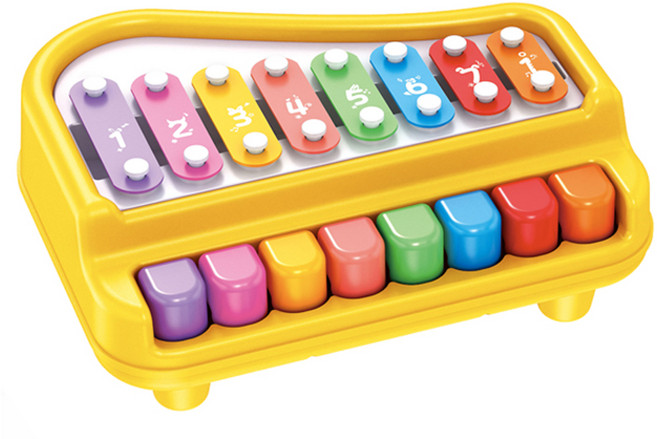 후앙어 멜로디 보털 피아노 실로폰 완구 huanhe8010, 랜덤 발송, 1개