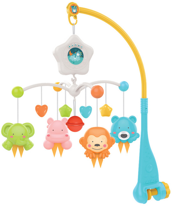 후앙어 뮤지컬 동물친구 프로젝션 컬러모빌, 하늘, 1개