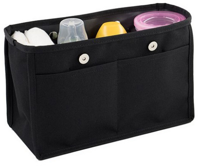 앙레베 뉴이너백 기저귀 가방 M, 차콜 블랙