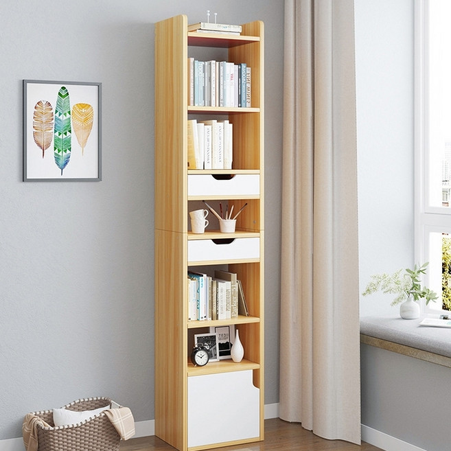 가팡 원목 캐비닛 7단 책장 신형, 13번 혼합