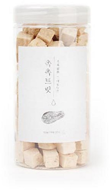 촉촉트릿 강아지 동결건조간식, 연어맛, 90g, 1개