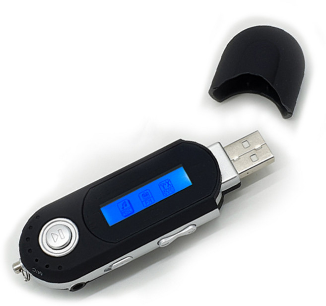 코스날 MP3 플레이어 8GB, CMP3, 블랙