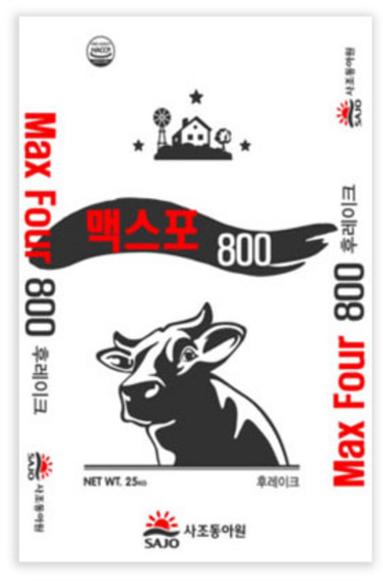 사조동아원 맥스포 800 육우 사료, 25kg, 1개