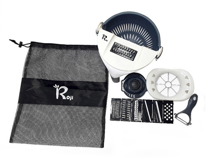 로지 만능 채칼 13종 풀구성 세트, 화이트