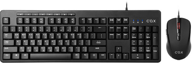 COX 멤브레인 키보드 마우스 세트 + 키스킨, CKM01, 블랙, 일반형