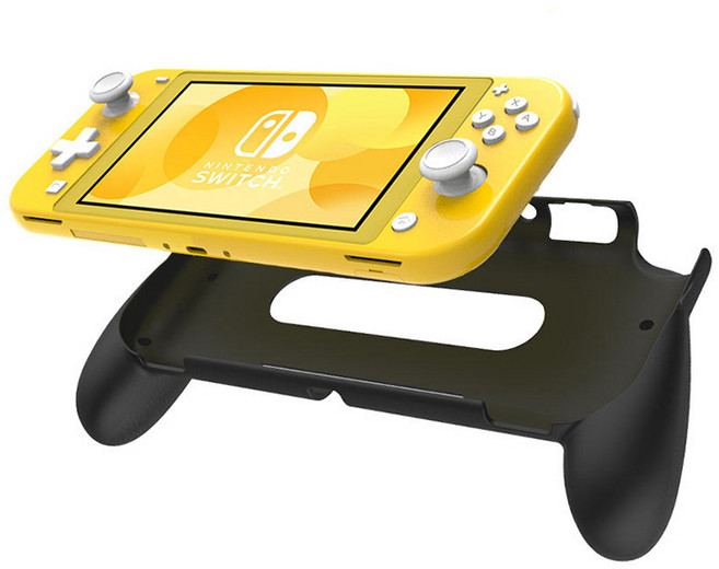 닌텐도 스위치 라이트 핸드그립 케이스, 블랙, 1개