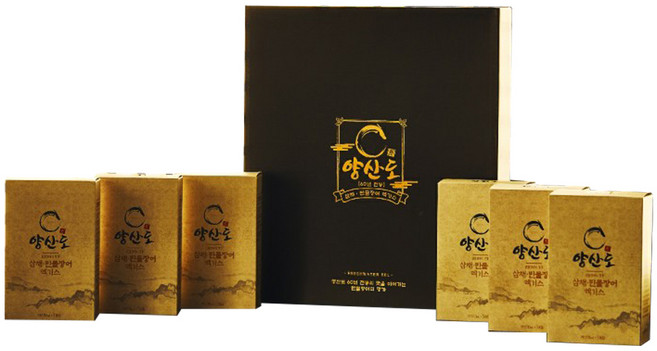 양산도 삼채민물장어 엑기스, 30개, 70ml