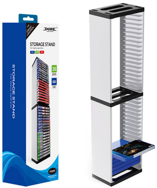 DOBE 게임 카드 수납장 스탠드 36p, 1개