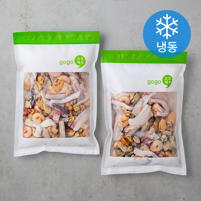 고고새우 해물모듬 (냉동), 700g, 2개