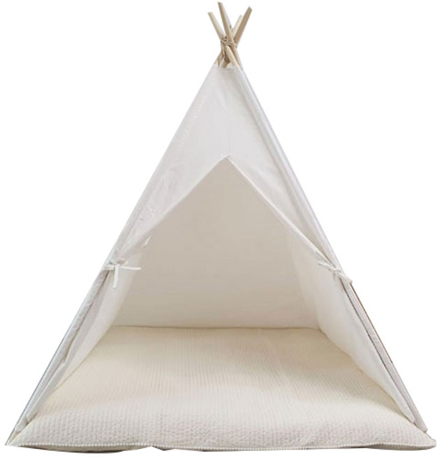 비비앤아이 캔버스 인디언 놀이텐트, 혼합색상, 1개