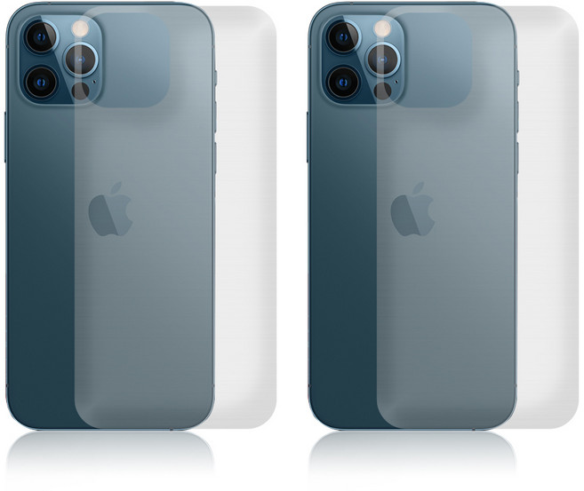 스코코 무광 휴대폰 후면 외부보호필름 2p, 1세트