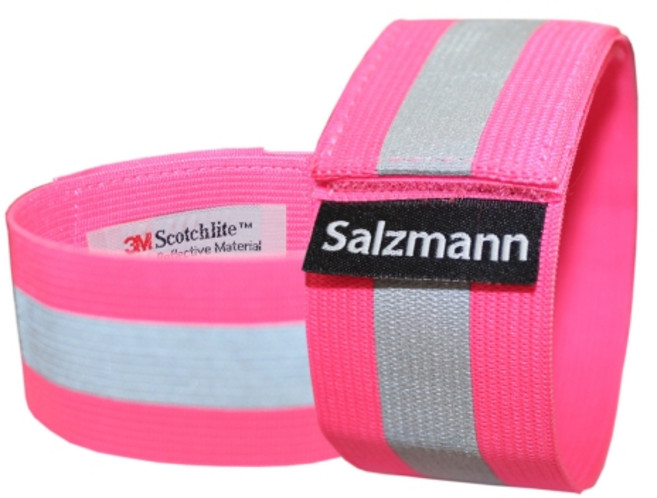 잘츠만 반사밴드 43007, Pink, 2개