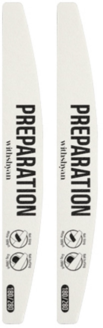 위드샨 프리미엄 프로 프리퍼레이션 네일파일, 2개