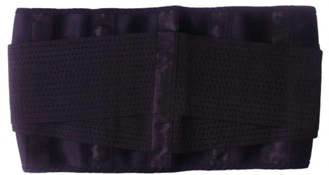 알럽핏 컬러 허리 복부 밴딩벨트 블랙, 1개