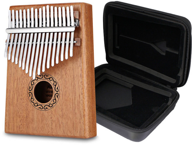 KCJ 칼림바 17키 + 하드 케이스 풀세트, 1개