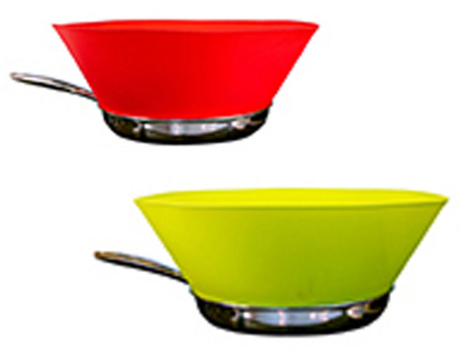 프라이월 프라이팬 기름방지망 레드 22cm + 그린 28cm, 1세트