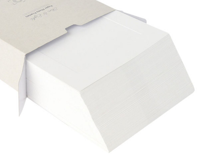 모노라이크 슬림앤라이트 종이액자 100p, 화이트, 100개