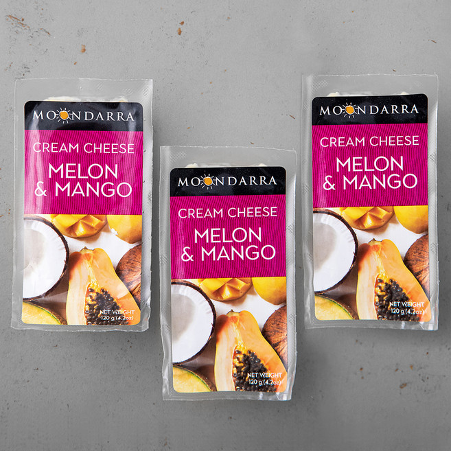 문다라 멜론 망고 크림치즈, 120g, 3개, 1개입