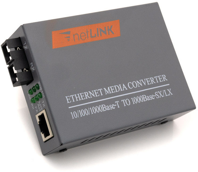 컴스 광 컨버터 기가비트 20km 네트워크 광패치코드 스위칭허브 광케이블, 혼합색상, 1개