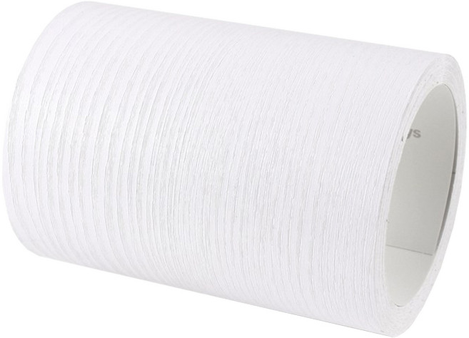 지인 몰딩 인테리어필름 접착띠시트지, 페인트우드화이트, A형(10cm x 10m)