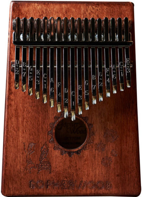 고퍼우드 GK-17DM 칼림바, 1개