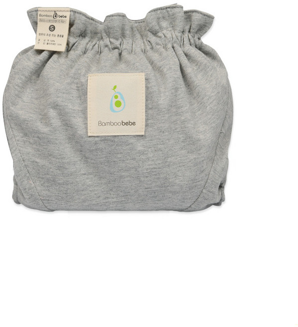 밤부베베 안심 기저귀 커버, 그레이+베이지, 1개