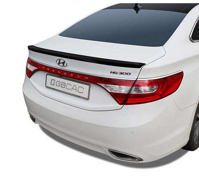 거빈 리어 스포일러, 그랜저 HG, 아이스 화이트