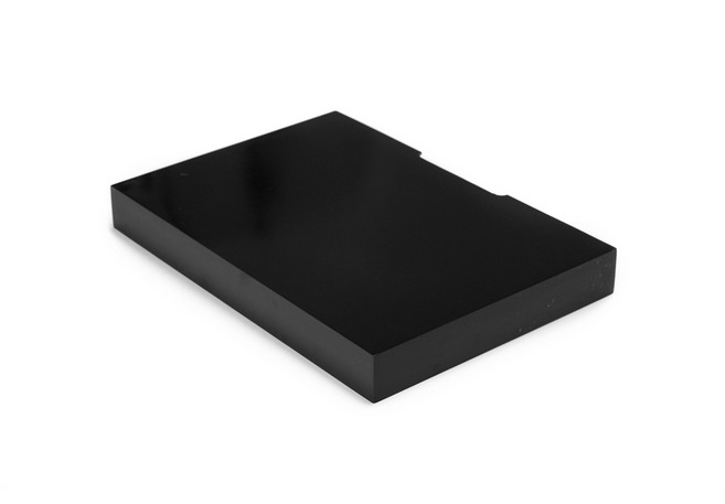 저스트월 무지주 미디어 선반 40, 블랙