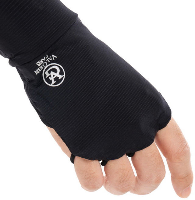 발그린 골프 자외선차단 손등가리개 오른손착용, 블랙, 1개