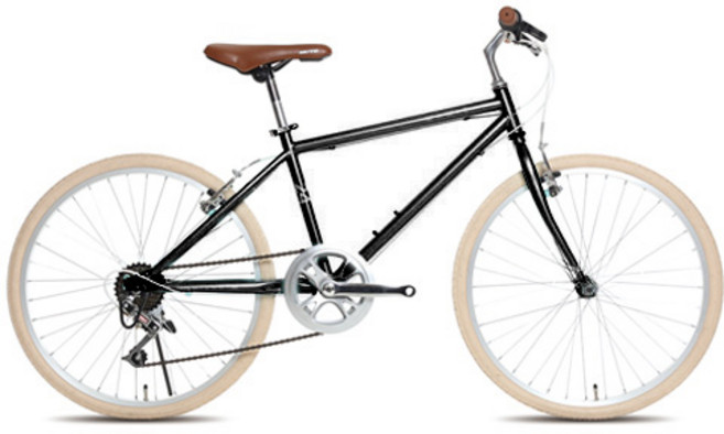 뮤트 메이미 26 하이브리드 자전거, 블랙 + 그레이, 1590mm, 1개