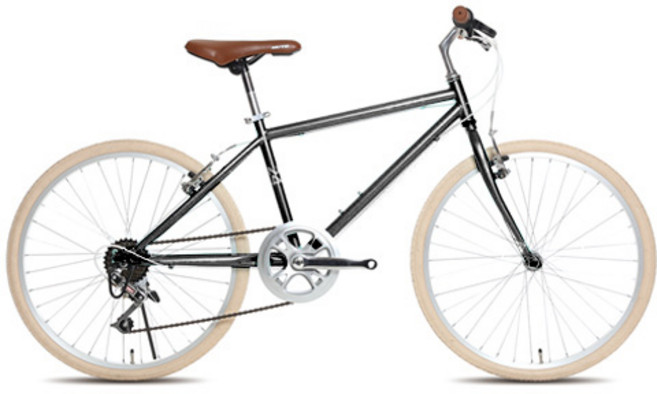 뮤트 메이미 22 하이브리드 자전거, 블랙 + 그레이, 1590mm, 1개