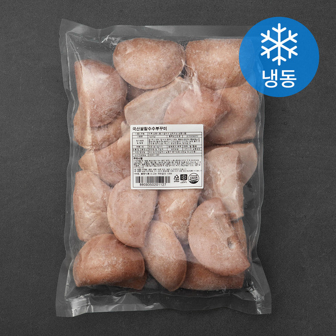 국산쌀 찰수수 부꾸미 (냉동), 1kg, 1개입, 1개