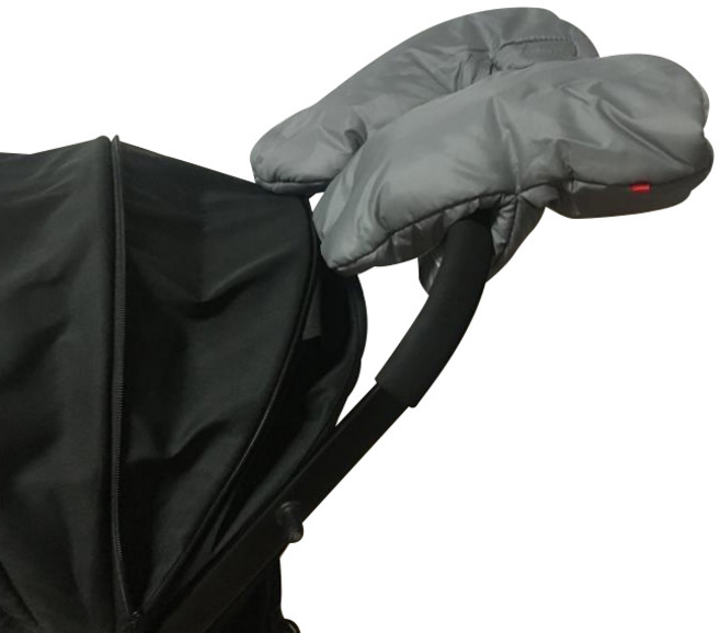 에이홉 심플스타일 유모차 손잡이 장갑, 그레이, 1개