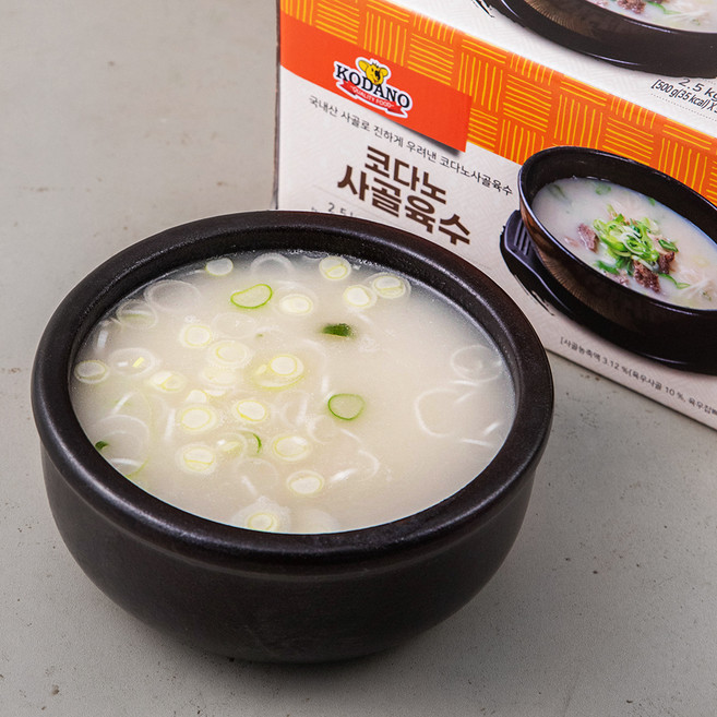 코다노 사골육수, 500g, 5개