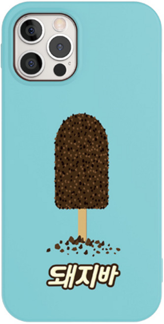 롯데푸드 케이스갤러리 돼지바 소프트 휴대폰 케이스