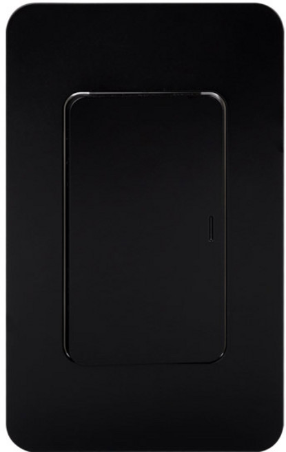 제일전기 전등 스위치 커버 단로 1구 블랙, 1개