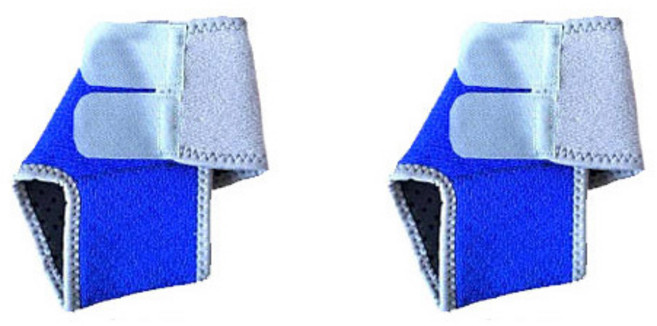 O2메디칼 어린이 발목보호대 좌우세트 블루, 1세트