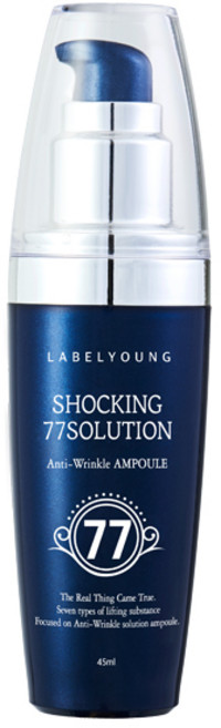 Label Young SHOCKING77 解決方案 撫紋安瓶, 45ml, 1個