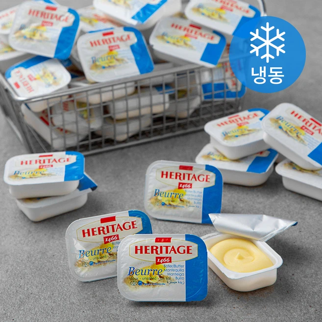 헤리티지 퓨어버터 (냉동), 10g, 100개 - 쿠팡