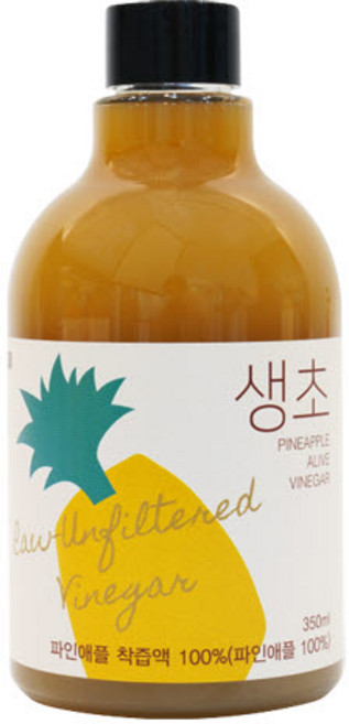 생생초 파인애플, 350ml, 1개